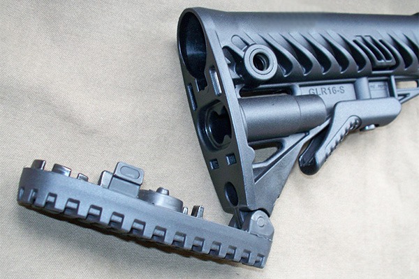 задник и затыльник приклада FAB Defense для АКМ (M4-AK P)