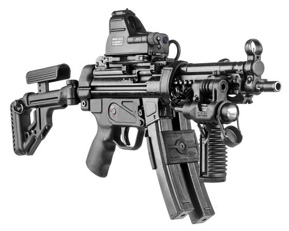 тактическое цевье FAB Defense на HK MP5, (MP5K-RS)