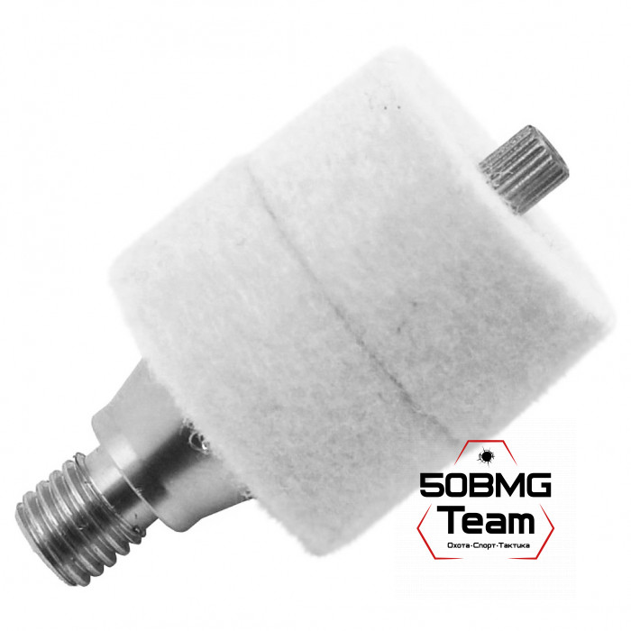 Адаптер-иголка A2S GUN № 9-M7 (дюраль, резьба папа, M7 для деревянных шомполов производства РФ и СССР)
