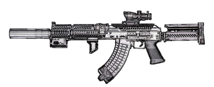 Тюнинг оружия модель оружия АК-105