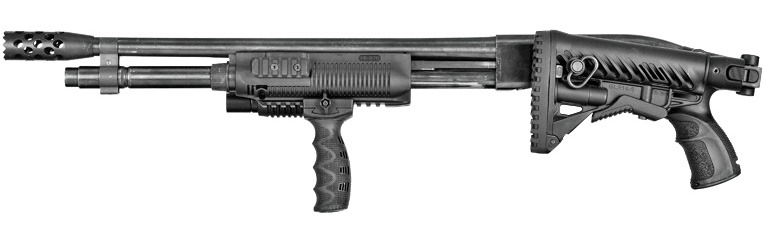 приклад FAB Defense (AGRF 870 FK) с рукояткой на Remington 870