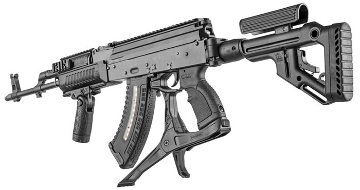 пластиковое цевье FAB Defense на АК, Сайгу или Вепрь (AK-47)