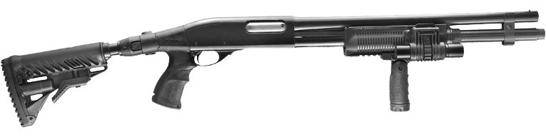 Складной приклад FAB Defense с рукояткой на Remington 870 (AGRF 870 FK SB)