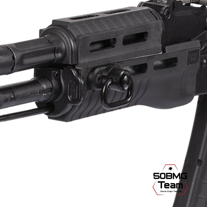 Антабка ShotTime быстросъёмная QD на M-LOK, для ремня 25 мм, чёрный (ST-QD-2-M)