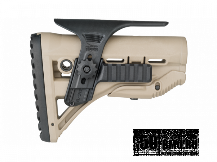 Щека FAB Defense с 2-мя планками Weaver для приклада GL-SHOCK (GSPCP)