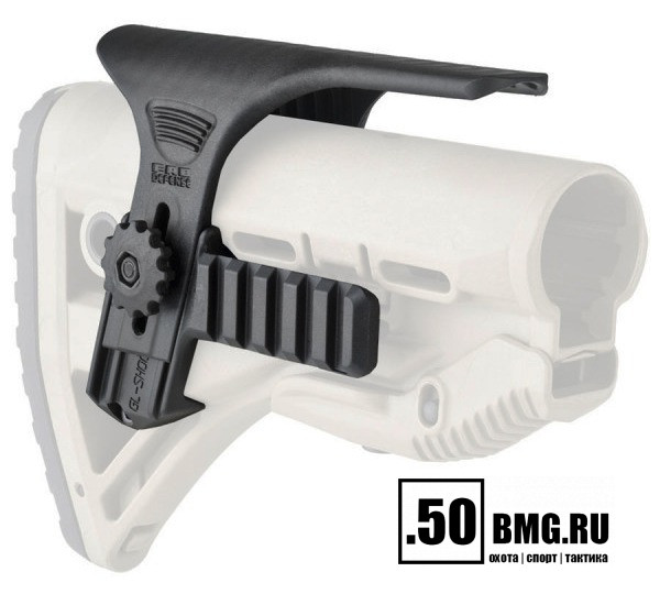 Щека FAB Defense с 2-мя планками Weaver для приклада GL-SHOCK (GSPCP)