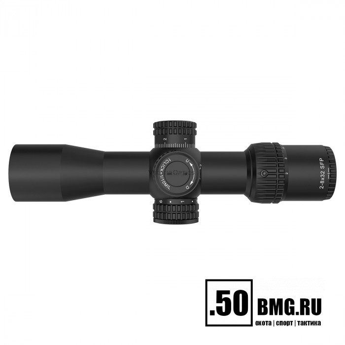 Оптический прицел Vector Optics Veyron 2-8x32 IR SFP кольца 30мм (для пневматики)