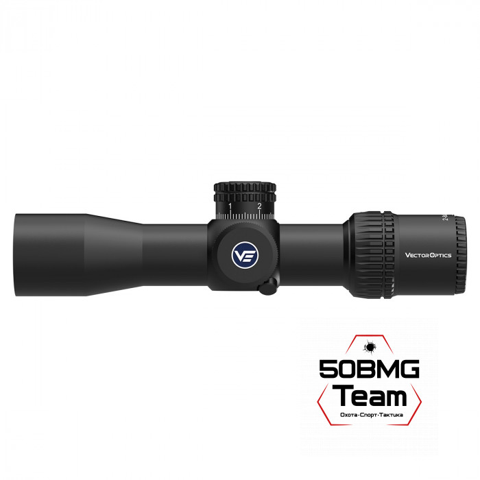 Оптический прицел Vector Optics Veyron 2-8x32 IR SFP кольца 30мм (для пневматики)