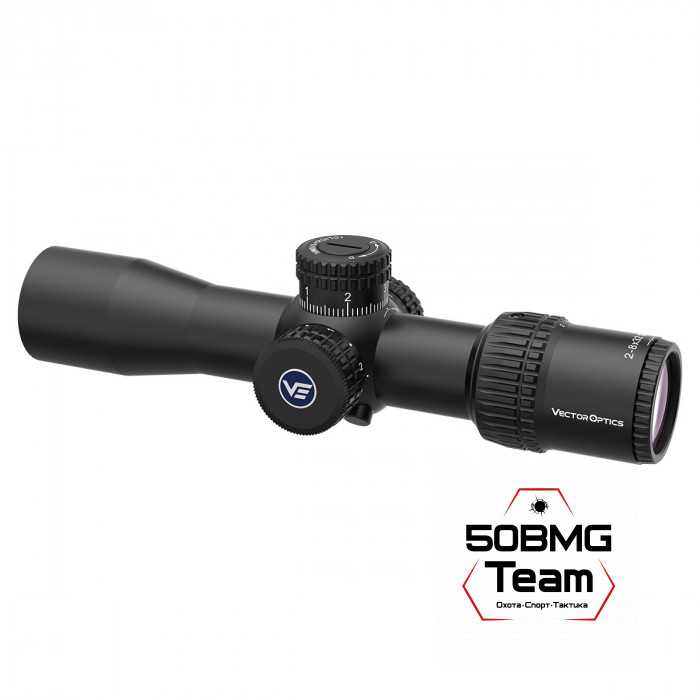 Оптический прицел Vector Optics Veyron 2-8x32 IR SFP кольца 30мм (для пневматики)