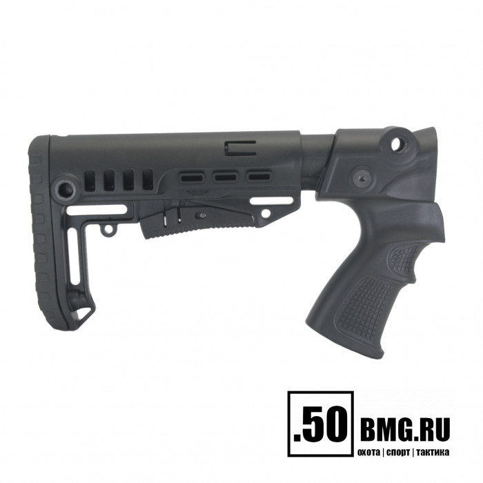 Телескопический приклад DLG Tactical на МР-155, МР-156, МР-135 компактный (DLG8907)