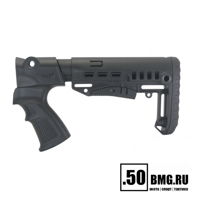 Телескопический приклад DLG Tactical на МР-155, МР-156, МР-135 компактный (DLG8907)