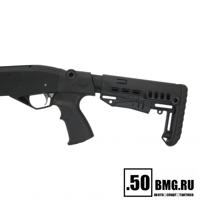 Телескопический приклад DLG Tactical на МР-155, МР-156, МР-135 компактный (DLG8907)