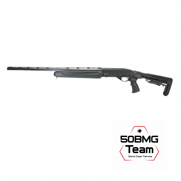 Телескопический приклад DLG Tactical на МР-155, МР-156, МР-135 компактный (DLG8907)