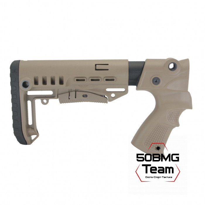 Телескопический приклад DLG Tactical на МР-155, МР-156, МР-135 компактный (DLG8907)