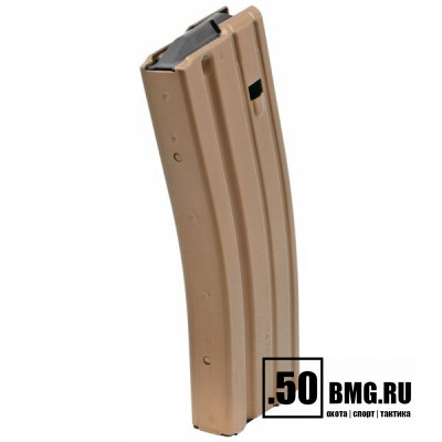 Магазин DuraMag для AR-15/M4/M16 кал. 223 на 30 патронов, алюминий бронзовый-черный (DM22330ABrB)