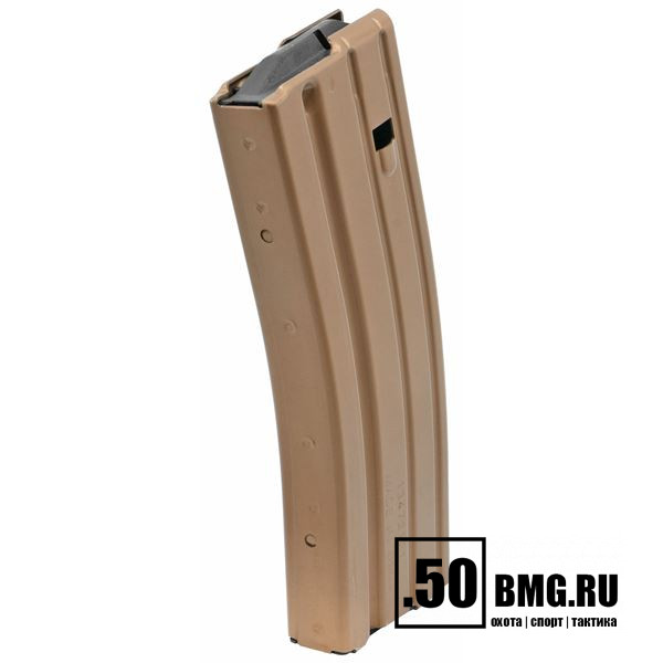 Магазин DuraMag для AR-15/M4/M16 кал. 223 на 30 патронов, алюминий бронзовый-черный (DM22330ABrB)