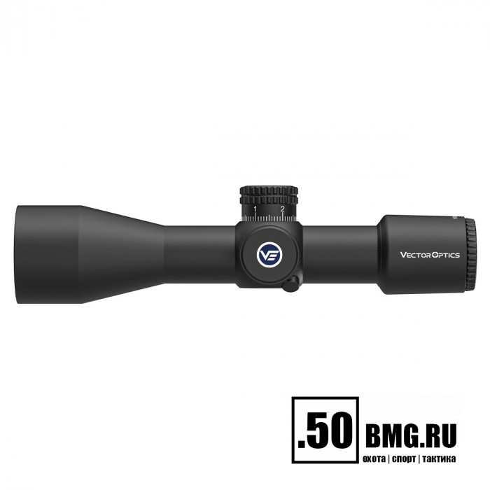 Оптический прицел Vector Optics Veyron 10x44 SFP кольца 30мм (для пневматики)