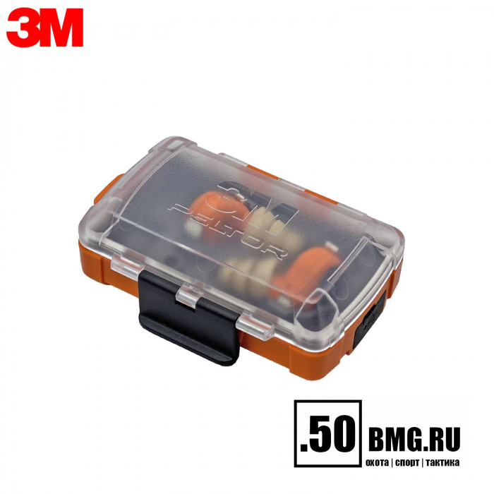 Активные тактические беруши 3M PELTOR  (EEP-100-Orange)