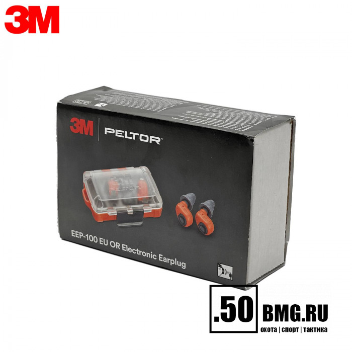 Активные тактические беруши 3M PELTOR  (EEP-100-Orange)