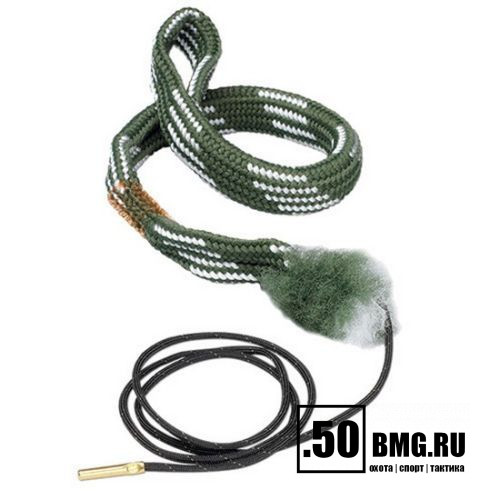 Гибкая змейка Hoppe's  для чистки оружия 16 калибра в контейнере (крышка с функцией рукоятки для змейки)