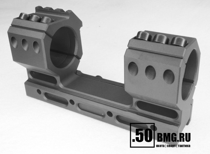 Моноблочный кронштейн РОСТ "ХВАТ" 30мм H20мм 30MOA на Picatinny/Weaver