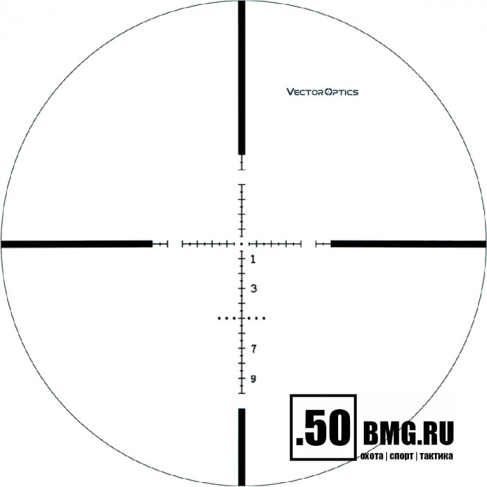 Оптический прицел Vector Optics Marksman 10x44 SFP кольца 30мм
