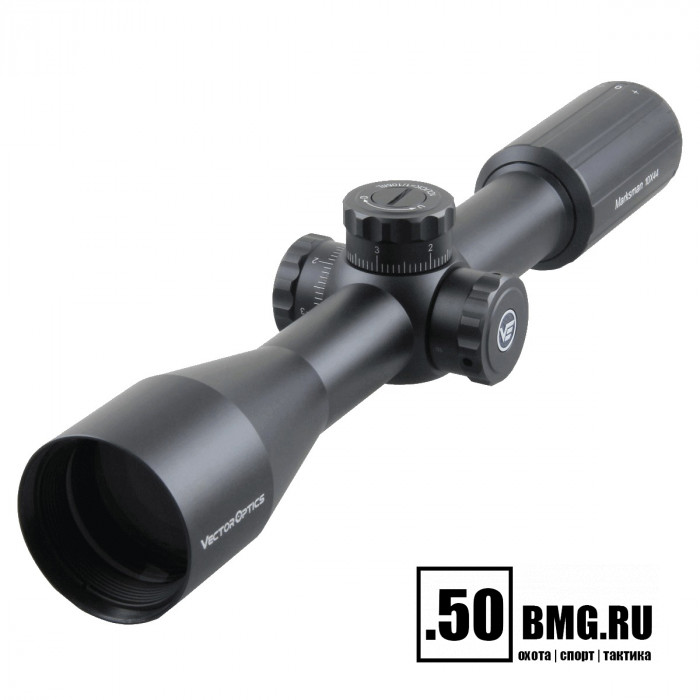 Оптический прицел Vector Optics Marksman 10x44 SFP кольца 30мм