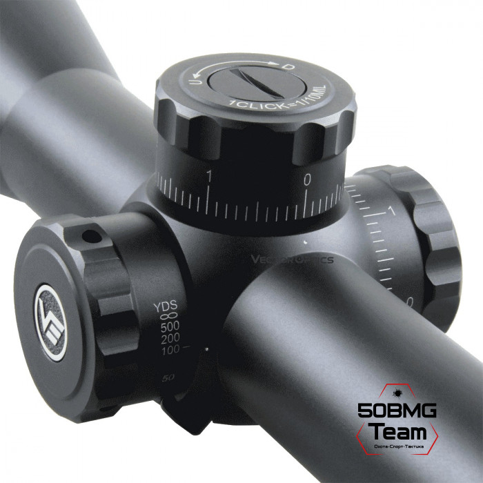 Оптический прицел Vector Optics Marksman 10x44 SFP кольца 30мм