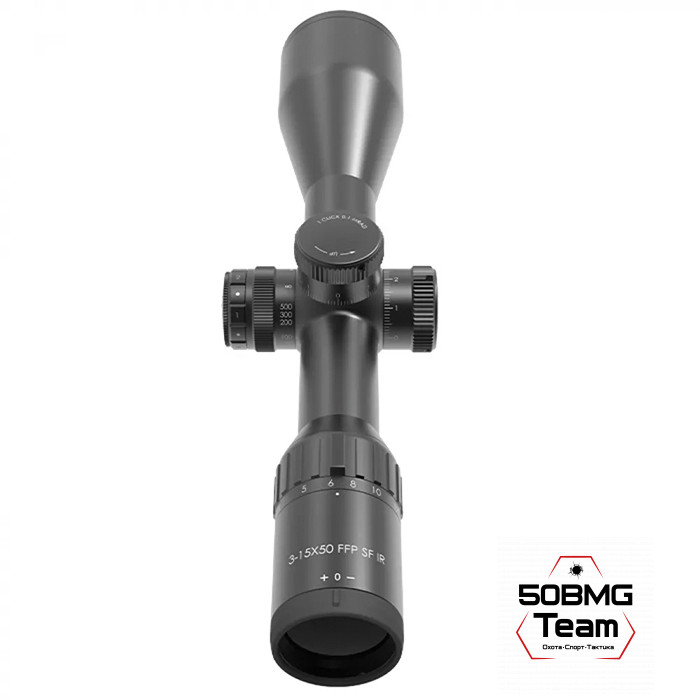 Оптический прицел MewLite 3-15x50, FFP, 30 mm, SFIR