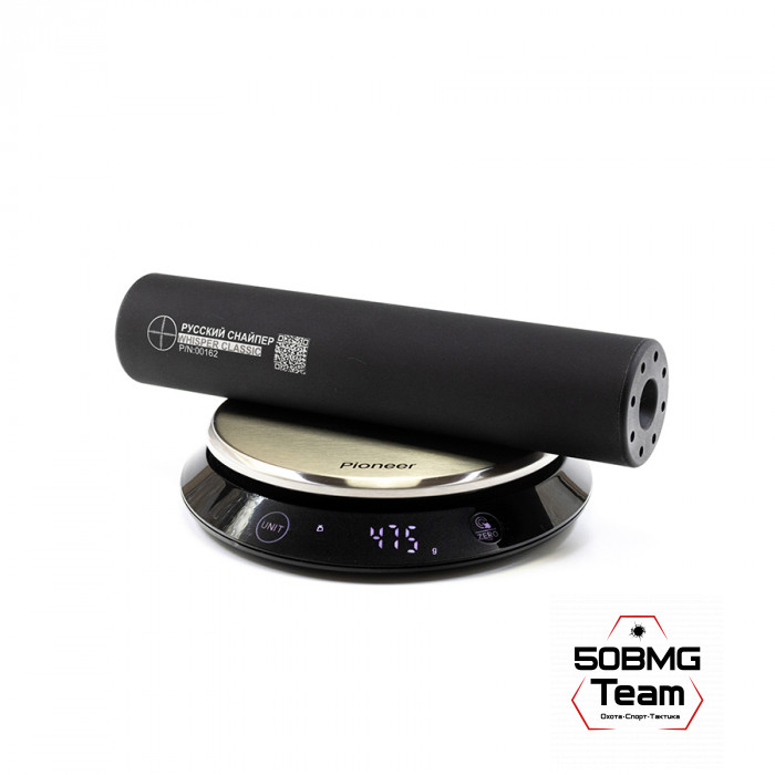 ДТК Закрытого типа Русский Снайпер Т-10 серии - "WHISPER classic" резьба 14х1, 16 камер (кал 308)+олива чехол ДТК