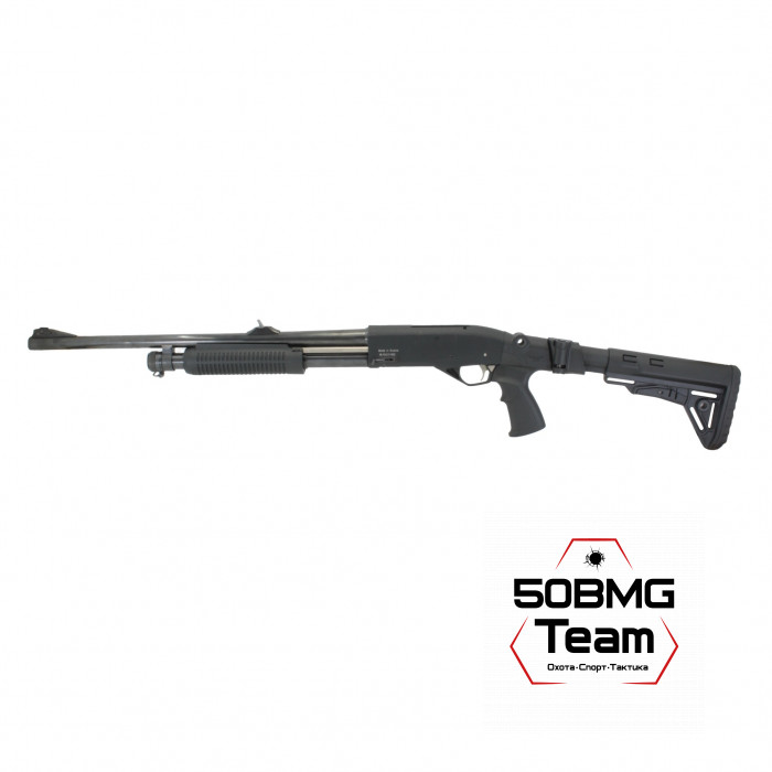 Телескопический складной приклад DLG Tactical на МР-155, МР-156, МР-135 (DLG8911)