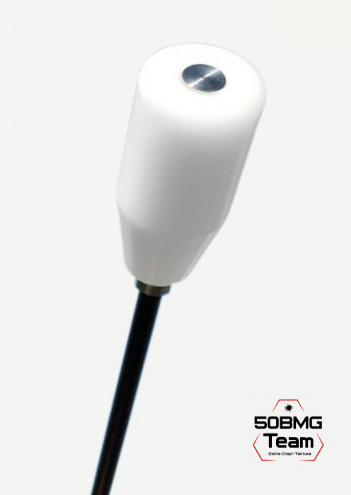 Шомпол ЧИСТОGUN к .22-.26, стержень Ø5 мм, L=25 см, нерж, нейлон, папа 8/36, подшипн, + вишер/переходн/игла (не для CZ .22 LR)