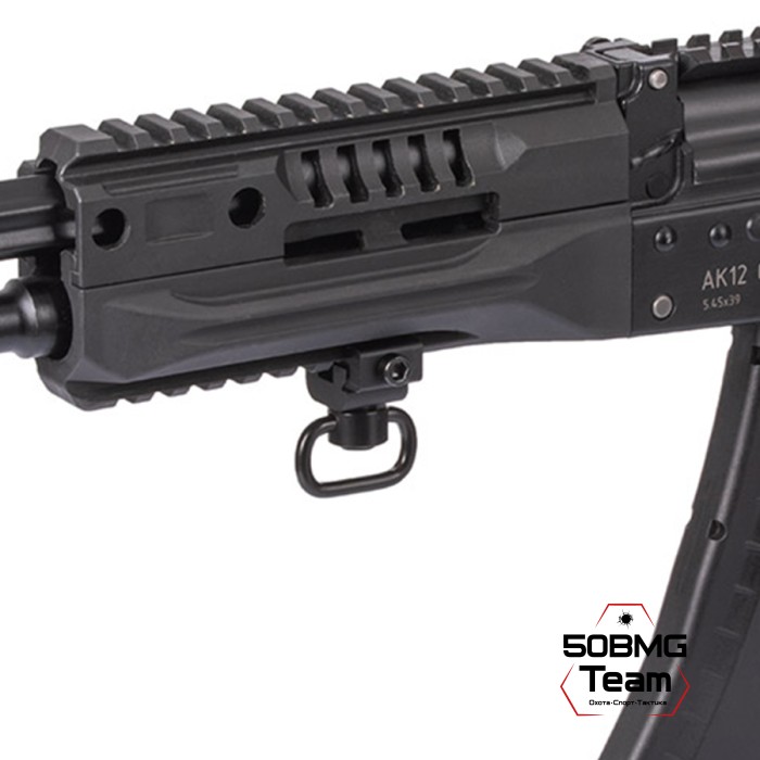 Антабка ShotTime быстросъёмная QD на Weaver, для ремня 25 мм, чёрный (ST-QD-2-W)