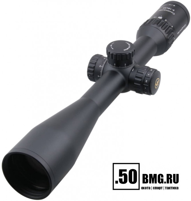 Оптический прицел Vector Optics Continental X6 3-18x50 кольца 30 мм