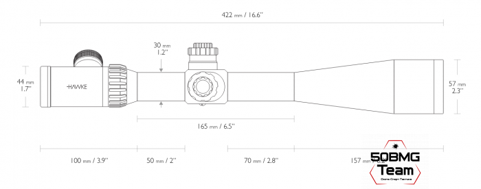 Оптический прицел Hawke Airmax 30 IR 8-32x50 SF