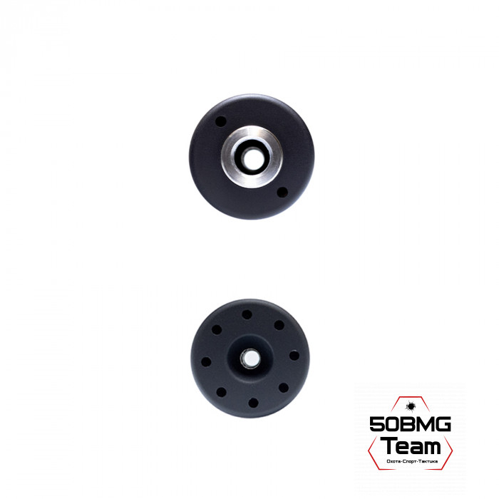 ДТК Закрытого типа Русский Снайпер Т-10 серии - "WHISPER classic" резьба 15х1, 16 камер (кал 9,3)+олива чехол ДТК