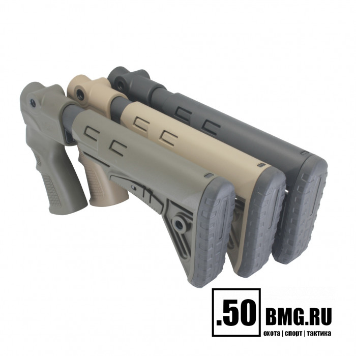 Телескопический приклад DLG Tactical на МР-155, МР-156, МР-135 (DLG8910)