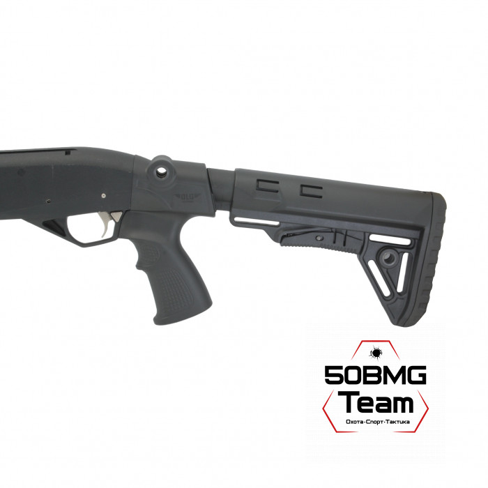 Телескопический приклад DLG Tactical на МР-155, МР-156, МР-135 (DLG8910)