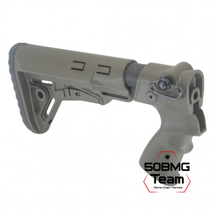 Телескопический приклад DLG Tactical на МР-155, МР-156, МР-135 (DLG8910)