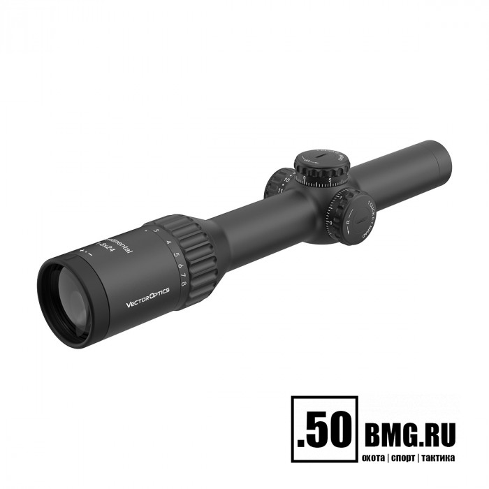Оптический прицел Vector Optics Continental Tactical X8 1-8x24 SFP ED кольца 30мм