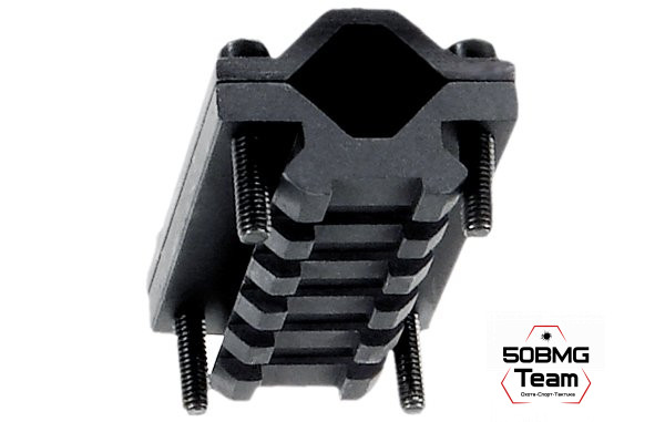 Подствольное крепление Leapers UTG 13-20 мм, 5 слотов Weaver (MNT-BR005S)