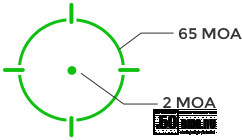 Коллиматорный прицел Holosun Open ELITE HE510C-GR