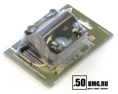 Кронштейн Leapers UTG на 19-28 мм ствол, 3 слота Weaver (MNT-BR003XLS)