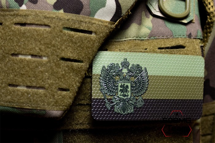 Шеврон тактический Bad Gringo "ГЕРБ ОЛИВА" (11Х6 см)