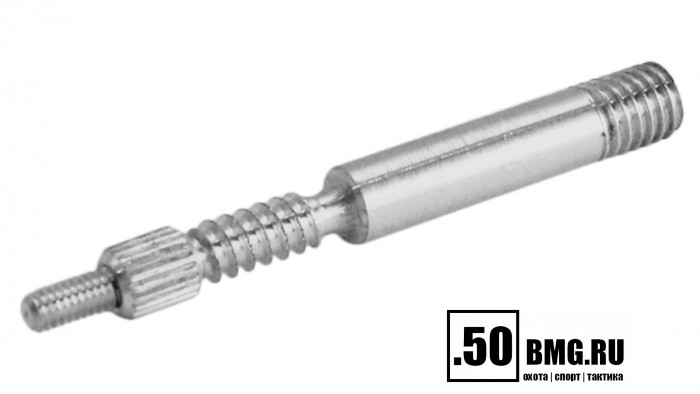 Адаптер-иголка A2S GUN № 3 (дюраль, резьба "мама", дюймовая, 5/40 и "папа" М5, для StilCrin, MegaLine, Nimar)