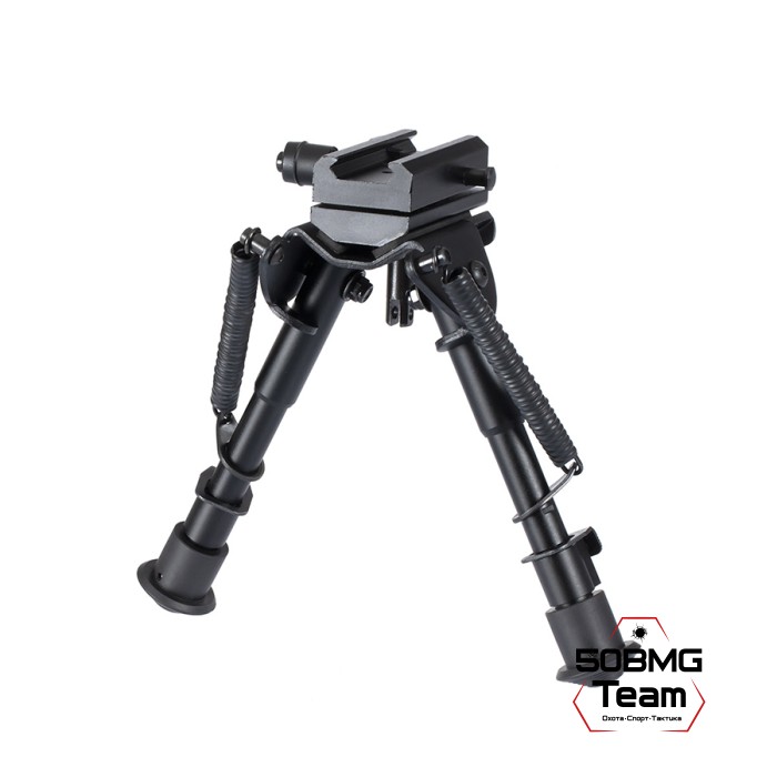 Сошки ShotTime на Weaver быстросъёмные, поворотный механизм, 5 позиций, высота 16,5-23см (BPST-RW-BRM)