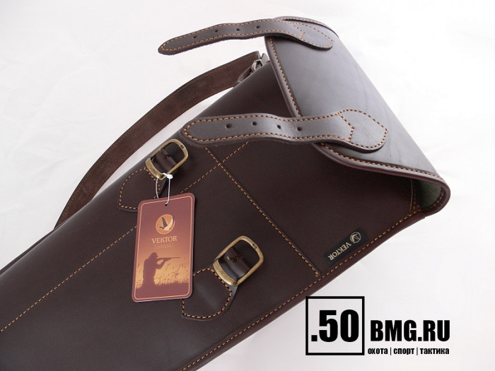 Чехол Вектор 76 см для ИЖ-27, ИЖ-43 и аналогов кожа (К-54)