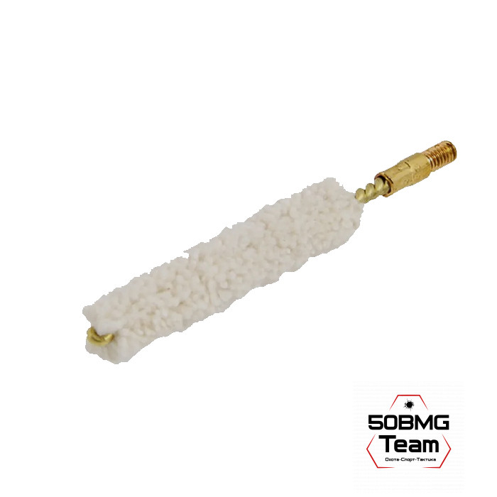 Хлопковые ершики пуховки 1шт J.DEWEY .17 калибр резьба папа 5/40 (BM-17)