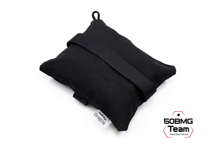 Задний мешок-упор 50BMG Team Средняя подушка 18х14х5см (Black) 