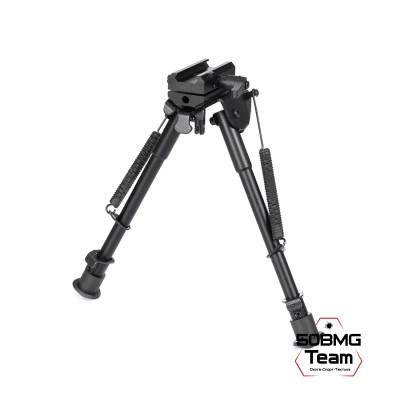 Сошки ShotTime на Weaver быстросъёмные, поворотный механизм, 10 позиций, высота 23,5-36,5см (BPST-RW-LM)